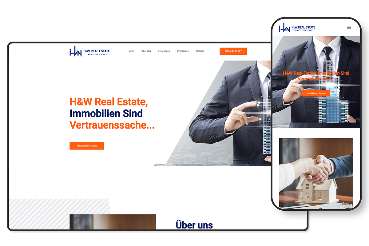 H&W Real Estate Webdesign